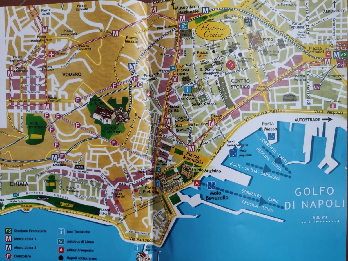 Gregorius Diamerisma Panoramic Terrace Napoli Eksteriør bilde